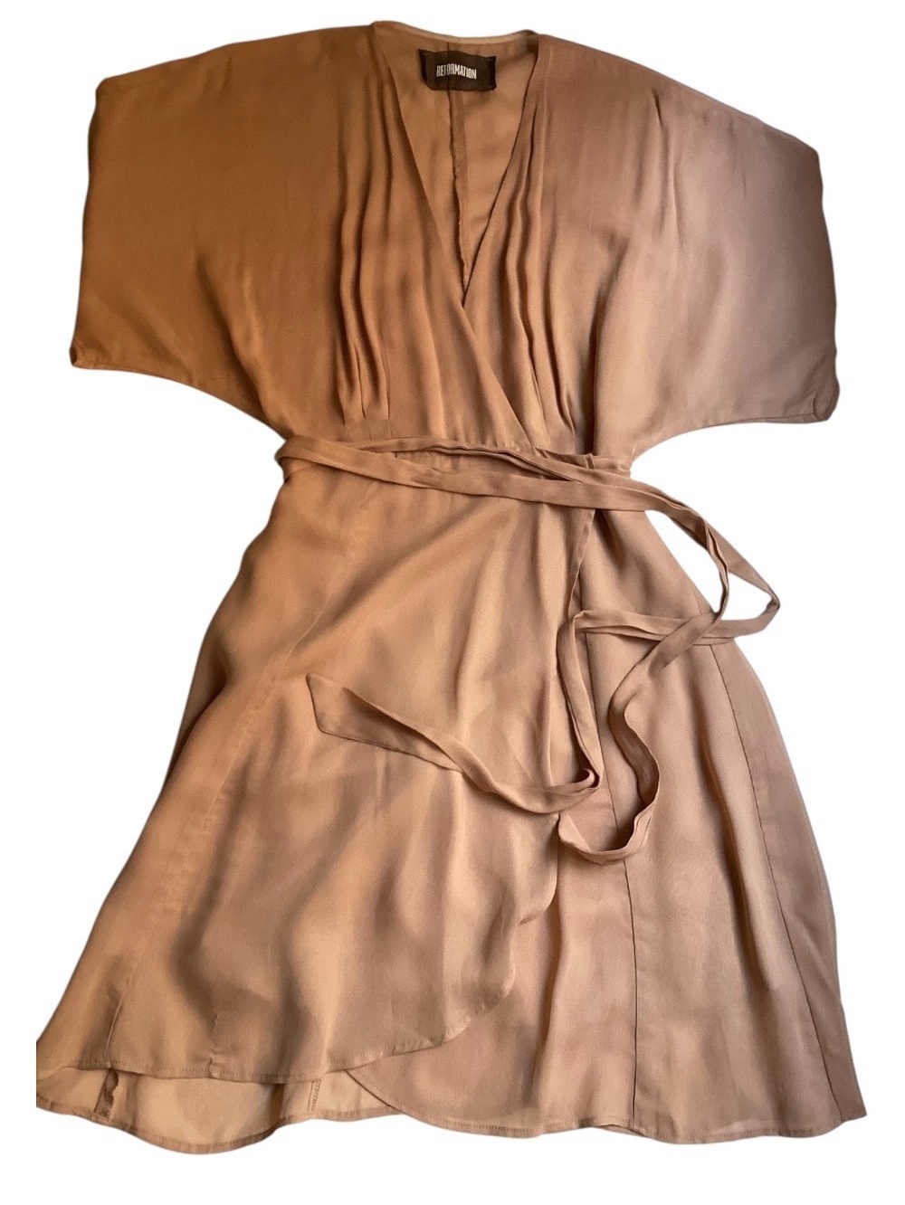 Reformation Winslow Wrap Dress